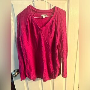 Women’s large pink Sonoma sweater